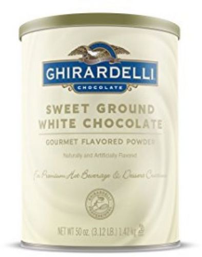 Ghirardelli Chocolate Sweet Ground White Chocolate Flavor Beverage Mix,