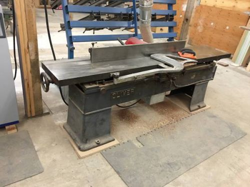 Oliver 166bd 16&#034; jointer with Shelix cutter head