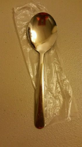 World Tablewear Heavy Weight Windsor Bouillon Spoon New set of 12 (one dozen)