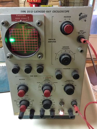 TEKTRONIX,CATHODE-RAY OSCILLOSCOPE With Manual Working Model 315D