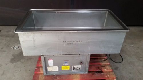 USED Atlas Metal Industries WCMD-C-3 Drop In Refrigerated Cold Table