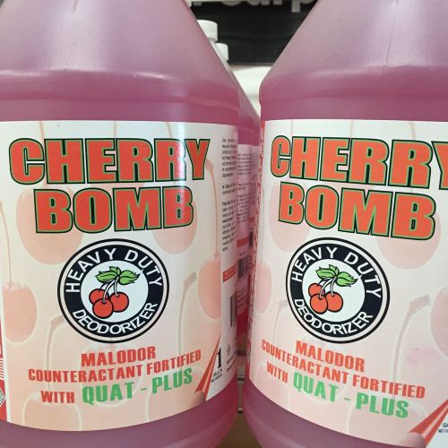 Harvard chemicals cherry bomb deodorizer 4/1 gl case for sale