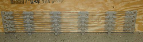 Lot of 5 Metro Shelf Back Ledge, 2 H x  59 1/8&#034; over all length