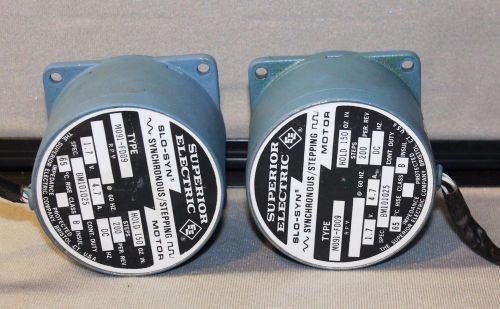 Superior Electric SLO-SYN M091-FD09 stepping motors, lot of 2