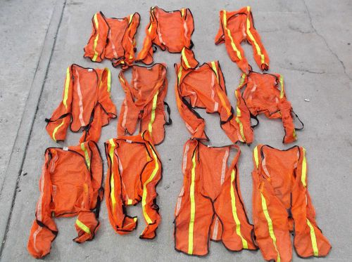 Safety Vests Lot Of 11