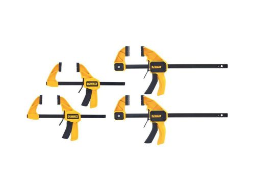 Dewalt medium and large trigger clamps 4 pack clamp tool for sale