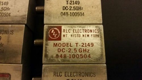 RLC Electronics T-2149 SMA(f) Termination DC-2.5Ghz, 5W Lot of EIGHT