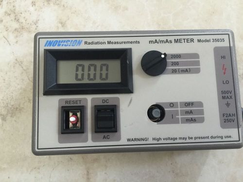 INOVISION 35035 mA/mAs Meter Radiation Measurement for parts
