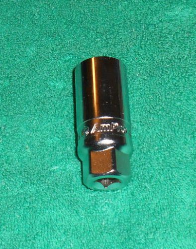 &#034; ampro 3/8in. drive 13/16 spark plug socket chrome vanadium &#034; for sale