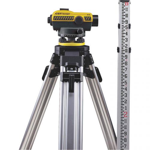 Cst/berger automatic level kit — 20x magnification, model# 55-slvp20nd for sale