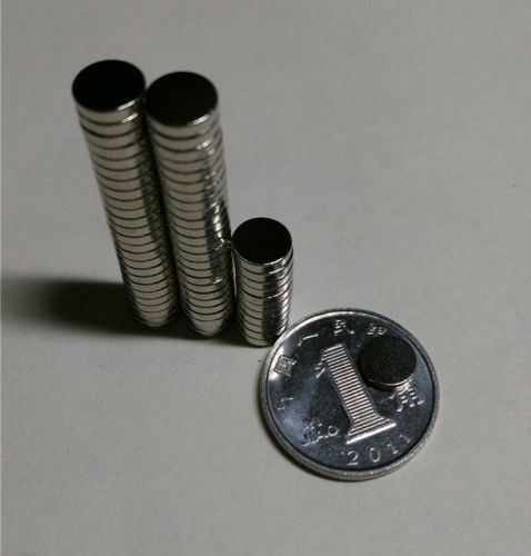 Neodymium Disc Mini Rare Earth N35 Strong Magnets Craft Models Size  6X2mm
