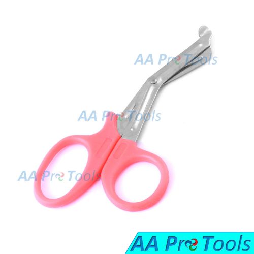 AA Pro: Emt Utility Scissors Pink Color 7.5&#034; Medical Dental Surgical Instrument