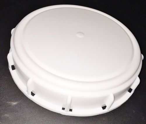 10 pk new 275-330 gn ibc tote tank 6&#034; white cover lid cap schutz mauser &amp; most for sale