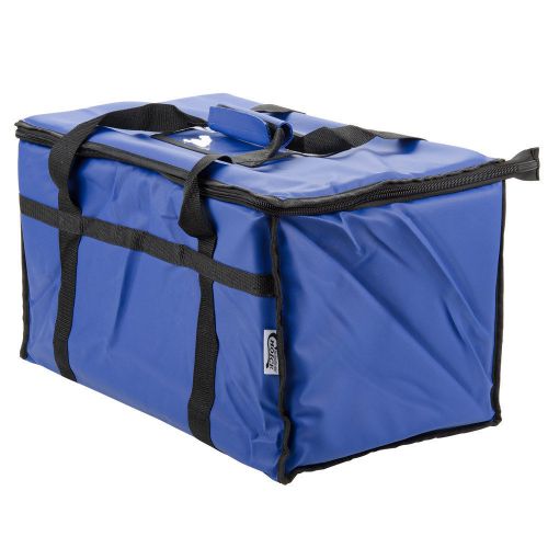Blue Industrial Nylon Insulated Food Delivery Bag Chafer Pan Carrier $10 Rebate
