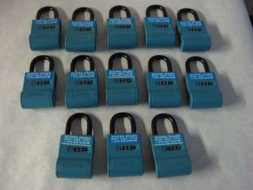 (13) Realtor Real Estate 4 Digit Lockboxes Key Safe Shurlok Lock Box Key Boxes