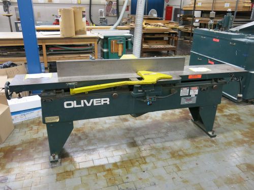 Oliver model 166b 12&#034; 7.5 hp jointer with spiral carbide insert cutterhead for sale