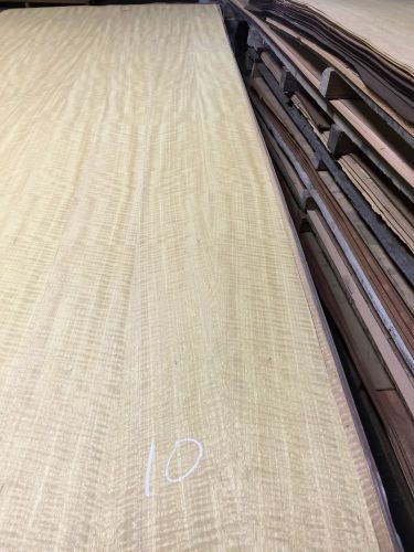 Wood veneer movingue 19x120 1 piece 10mil paper backed &#034;exotic&#034; 1628 #10 for sale