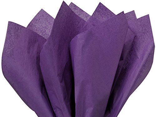 Purple Tissue Paper 20&#034; X 30&#034; - 48 Sheet Pack
