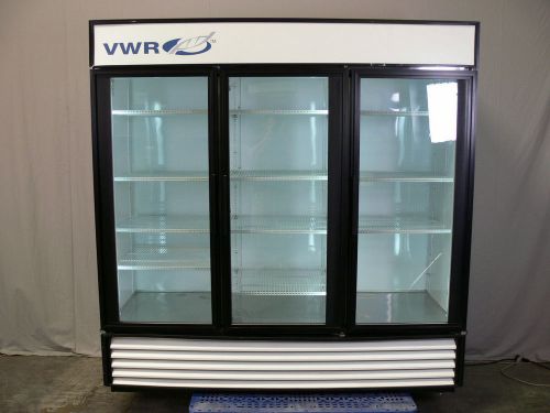 VWR GDM-72  3 Door Deli Style Laboratory Refrigerator +4 C