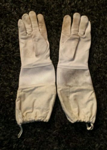 BEE GLOVES bee keeper gloves size adult small GUC