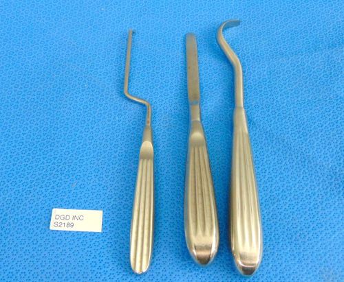 Lot Of 3 Storz Nasal Instruments N4655-N2267-331 61118293 -Good Condition-S2189