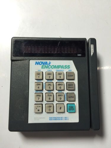 Verifone 380 Pin Pad Nova Encompass Credit Card Reader