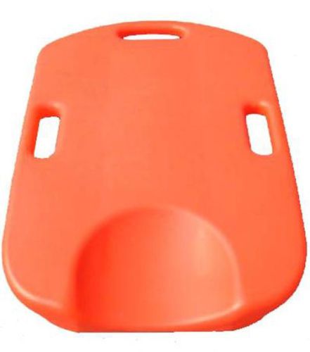 NEW PLASTIC CPR BOARD BACK BOARD EMS FIRST AID- Orange