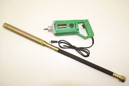 NEW HAND HELD CONCRETE VIBRATOR 1-1/3HP W/3&#039; NEEDLE