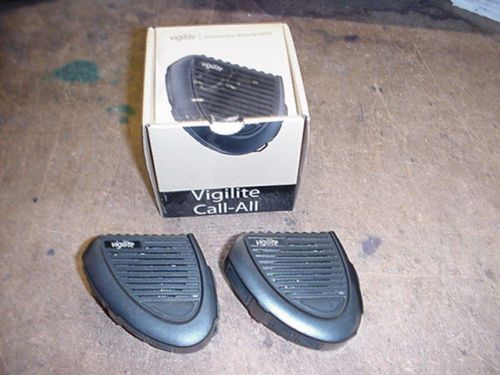 Pair of Vigilite Call-All Bluetooth Communication Devices by SAXON, Untested &gt;D4
