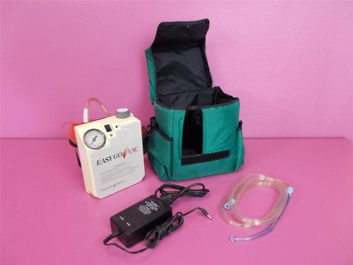 Precision Medical Easy Go Vac PM65 Portable Aspirator Vacuum Suction Pump System