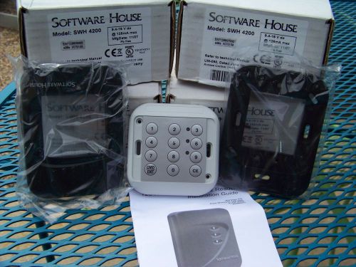 Swh-4200 software house multi-tech flex reader keypad,black for sale