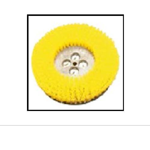 19&#034; Cimex Yellow Polypropylene Soft Brushes - Set of 3 - 4803