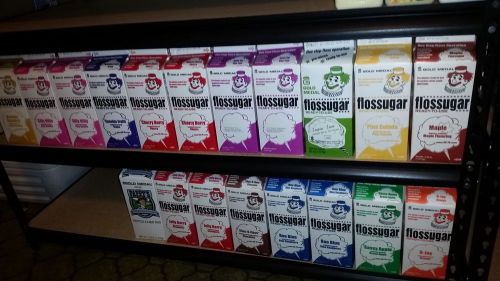 1 Case of 6 Cartons Floss Sugar, You Choose Which Flavors Mix and Match