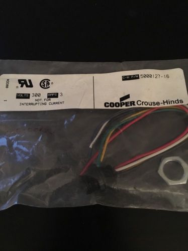 Cooper Crouse Hinds 5 Pin Male Connector