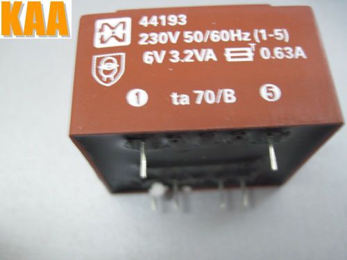 Lot of 6 x MYRRA - 44193 - SAFETY ISOLATING TRANSFORMER 3.2VA 6V