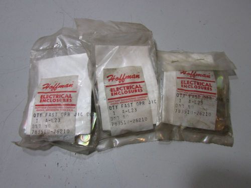 Hoffman a-l23 latch clamp 783510-26210 lot of 3! for sale