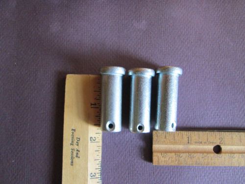 1/2&#034; x 1 1/2&#034; CLEVIS PIN LOT OF 3