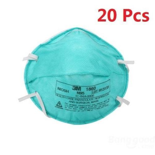 20pcs 1860 standard size n95 health care medical respirator surgical masks box for sale