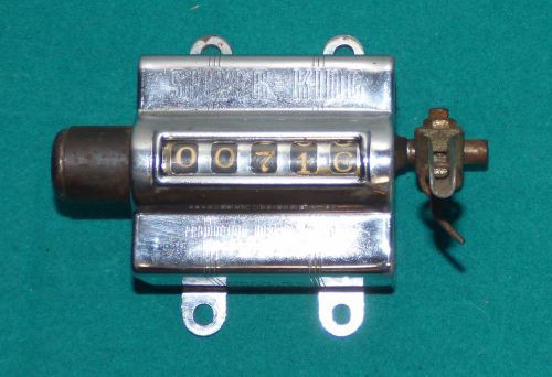 Vintage Silver-King Production Instrument Co. Mechanical Lever Counter Model ARK
