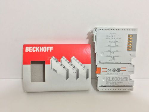 NEW! BECKHOFF SERIAL INTERFACE MODULE KL6001