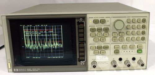 Hp / agilent 8753c network analyzer 300 khz - 6 ghz opt: 006 as-is for sale
