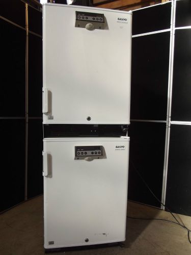 Sanyo Model SR-L6111W Biomedical Refrigerator/Freezer Combo-Works Great-m862