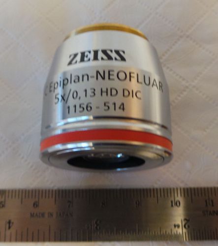 Zeiss EC Epiplan-Neofluar HD DIC  5x Objective  (1156-514)