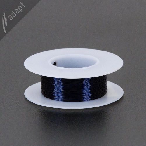 34 AWG Gauge Magnet Wire Blue 494&#039; 155C Solderable Enameled Copper Coil WindingT