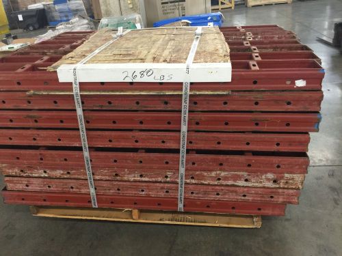 Symons concrete wall forms steel ply ( 64) 6 foot x 6&#034; inches for sale
