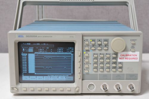 Sony/tektronix dg2020a 200mhz data generator with p3420 12ch variable output pod for sale