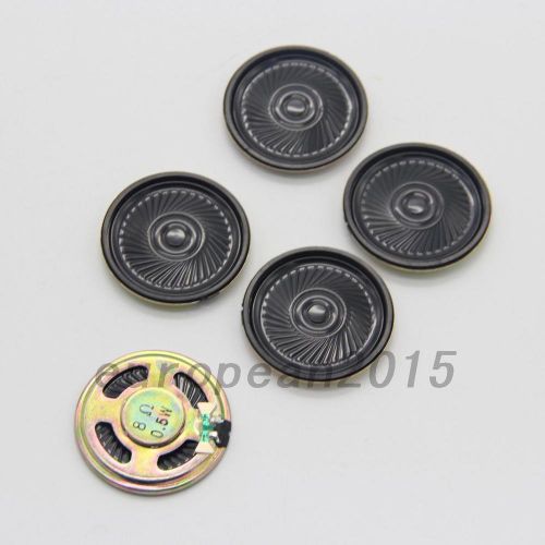 5pcs 40mm 8 ohm 0.5W Woofer Speaker Trumpet Mini Loudspeaker Magnet Speaker Tool