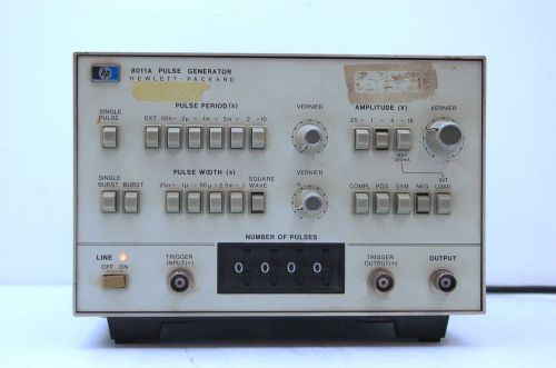 HP 8011A Pulse Generator 100, 120, 220, 240 V +5% -10% 48 Hz-440 Hz 70 VA max
