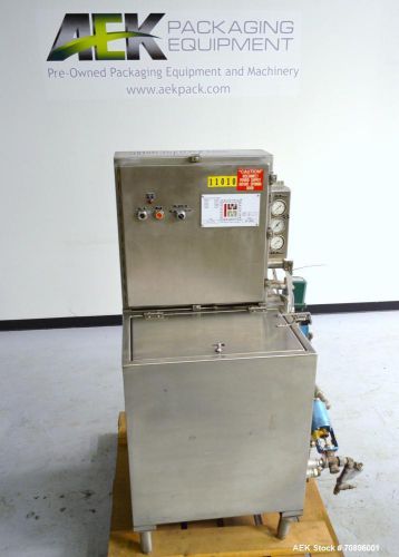 Used- IWM Vial Stopper Washing Machine. Sanitary stopper washing machine, Model