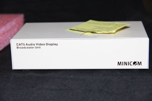 Minicom CAT5 Audio Video Display Broadcaster P/N: OVS22014A/R REV 2.9 NEW N BOX